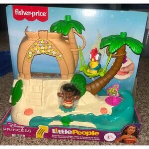Fisher-Price Little People Disney Princess Moana Adventure Village Playset (NWT)